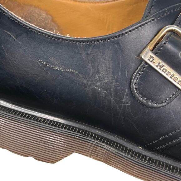 Vintage Dr. Martens Men’s Joey Monk Strap Made In England Oxfords Size 8 US 9 main image 10